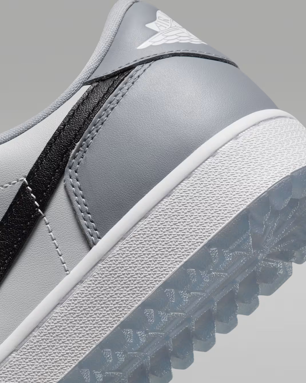 Womens Air Jordan 1 Low G Golf Shoes Wolf Grey/Black/Photon Dust