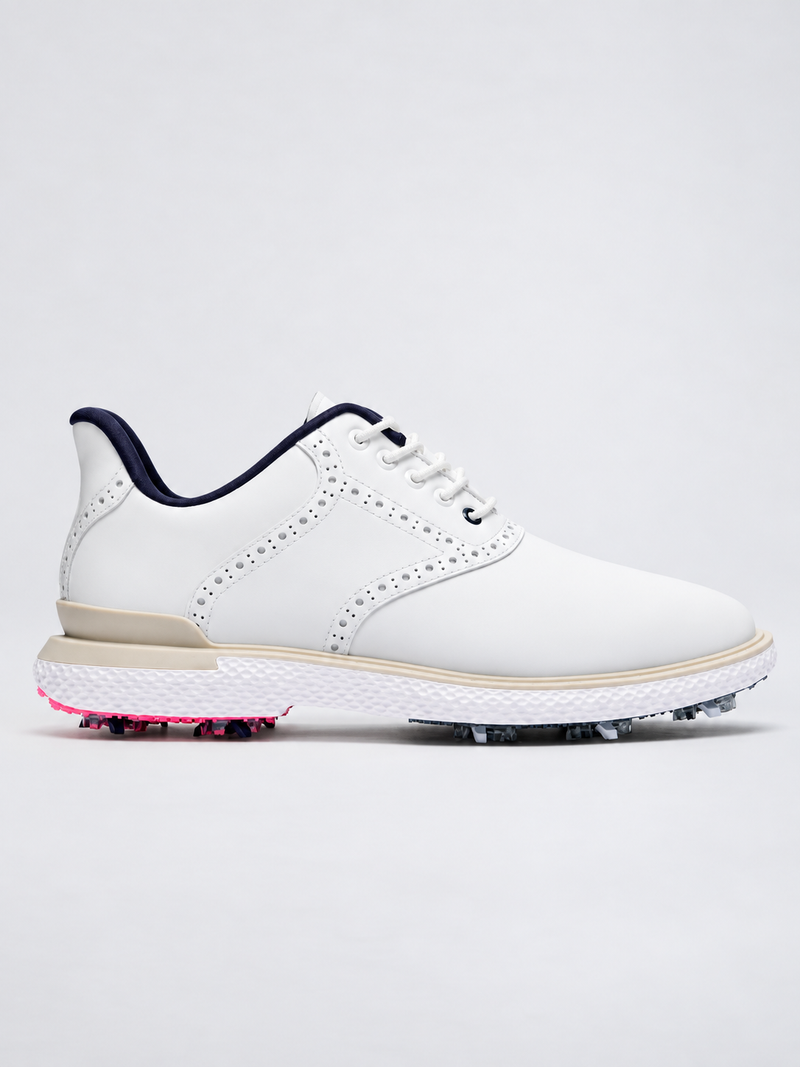 Gallivanter Leather Brogue Golf Shoes