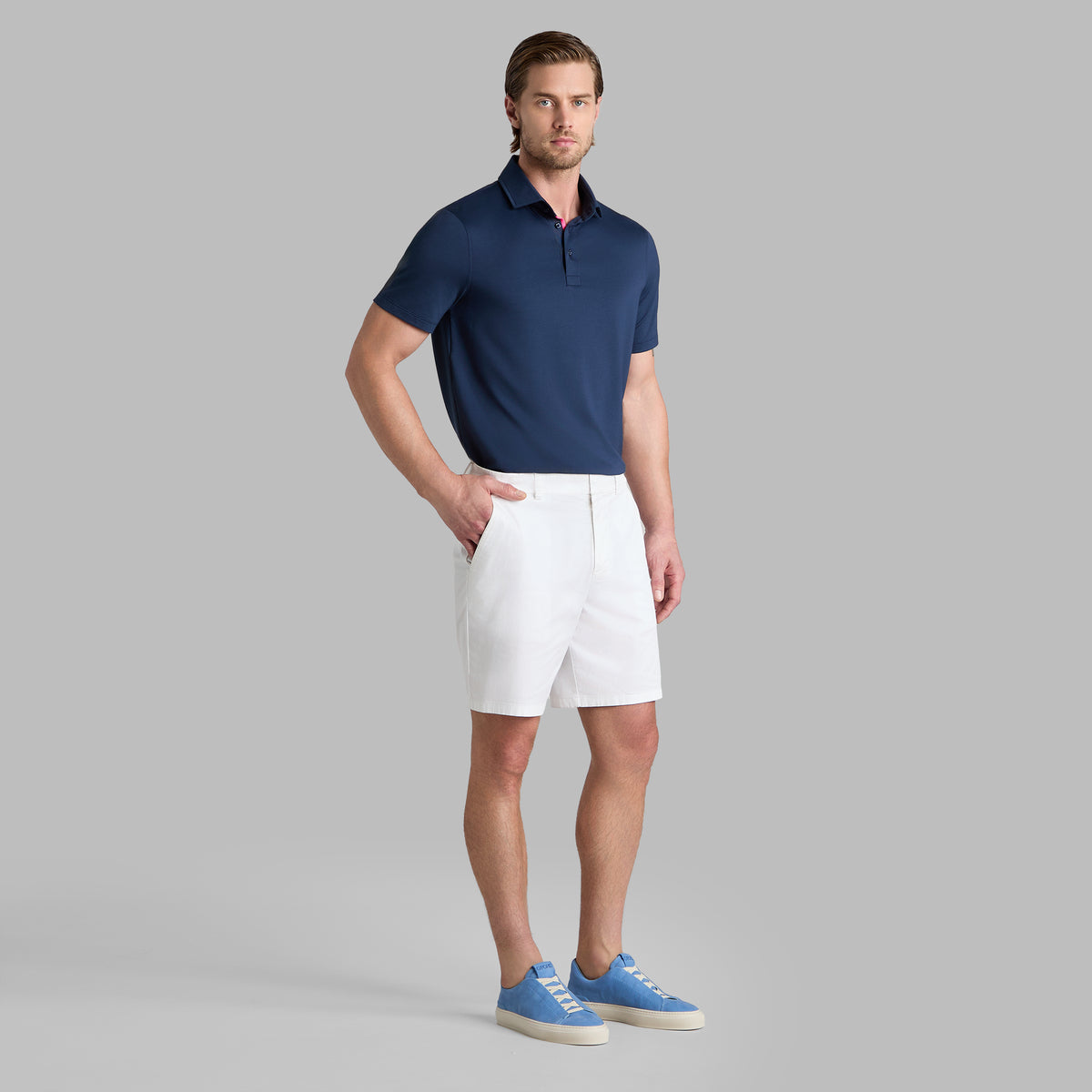 All Play Cotton Stretch Shorts Snow