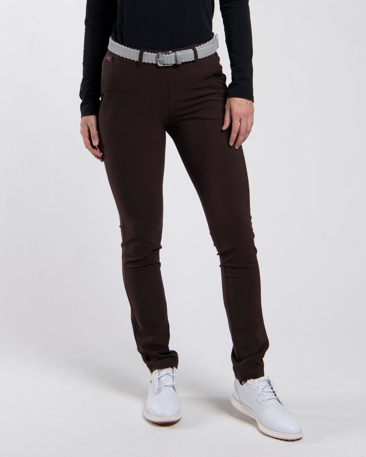 Womens Warm Stretch Treggings Espresso