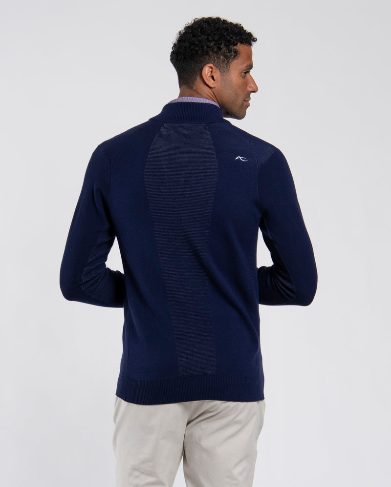 Walker Half Zip Atlanta Blue/Pewter