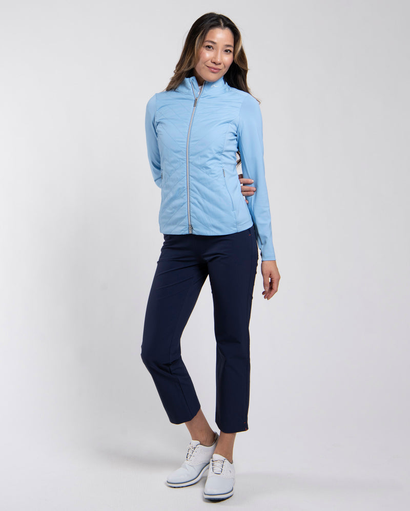 Womens Retention Jacket Vapor Blue/Atlanta Blue