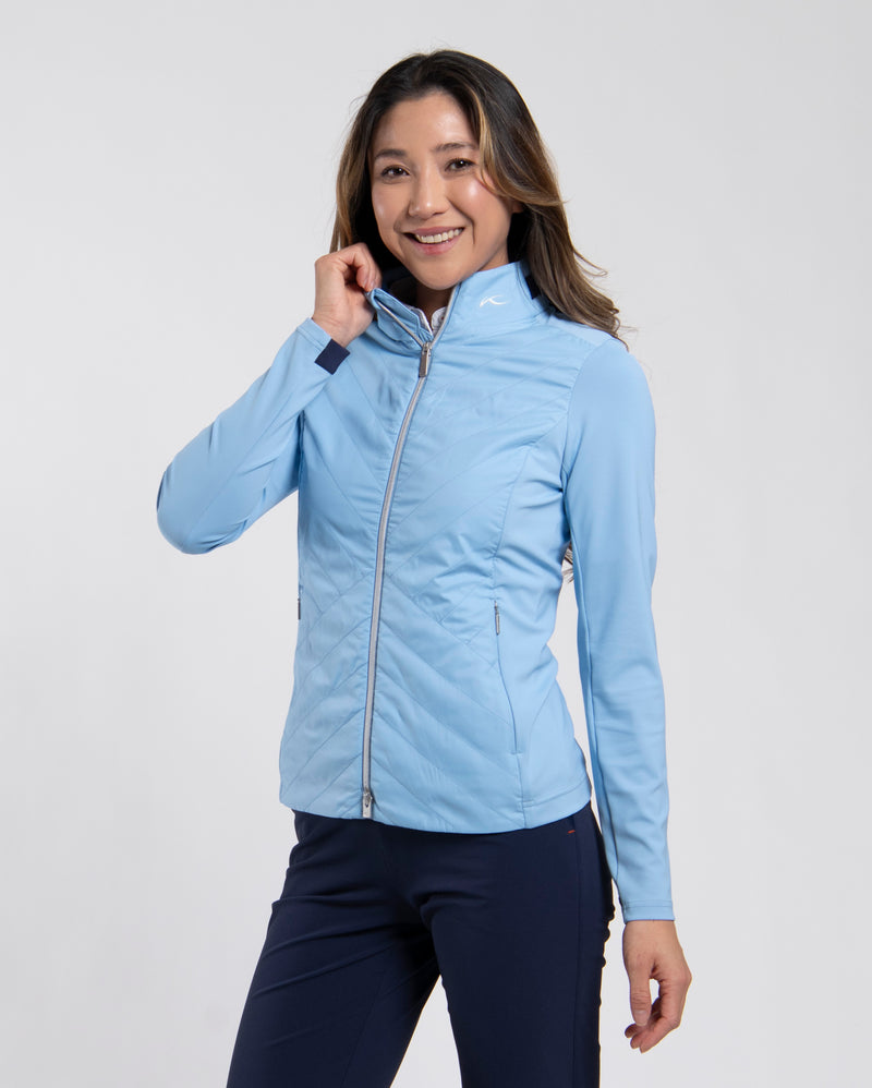 Womens Retention Jacket Vapor Blue/Atlanta Blue