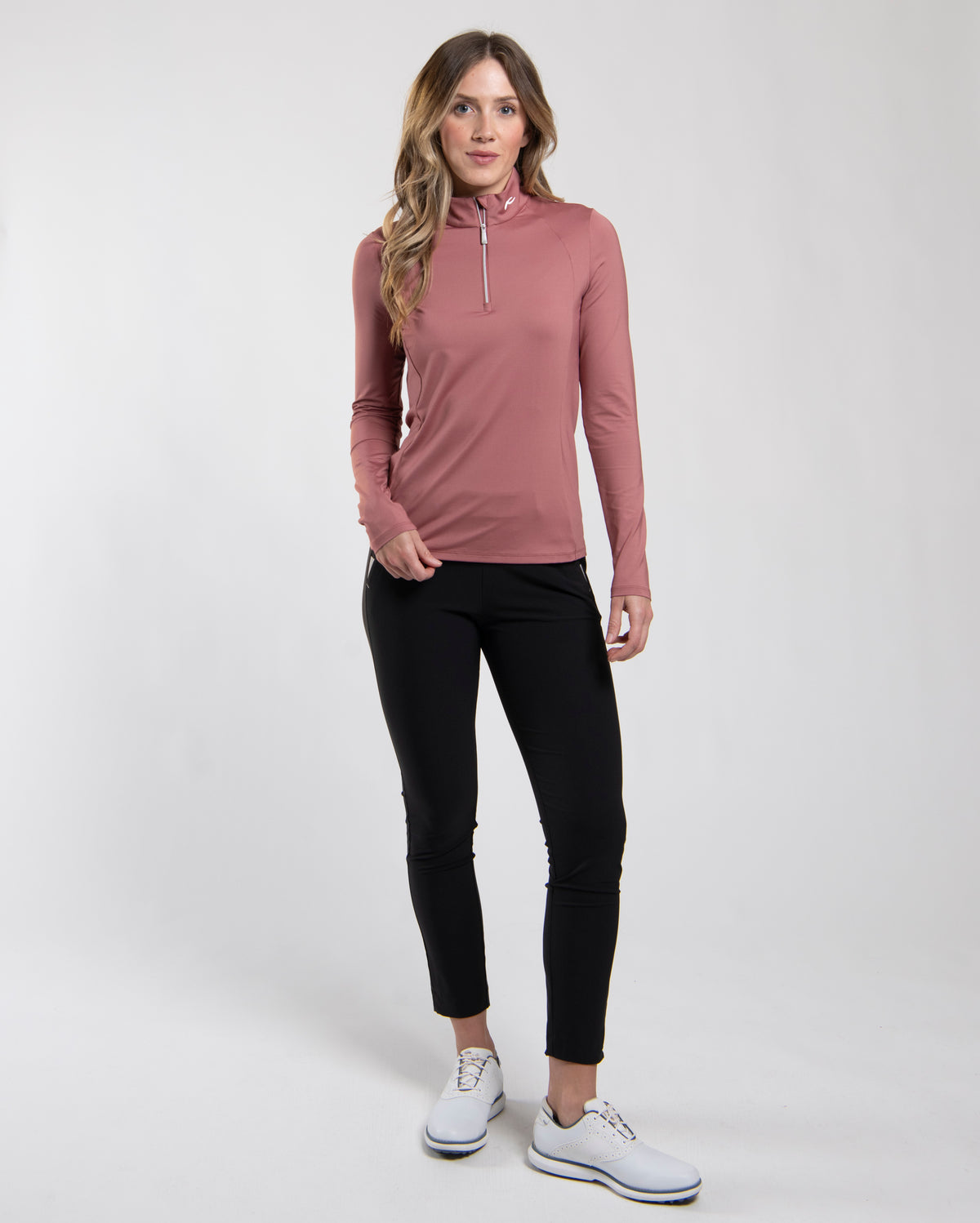 Womens Collagen Half Zip Mid Layer Sedona
