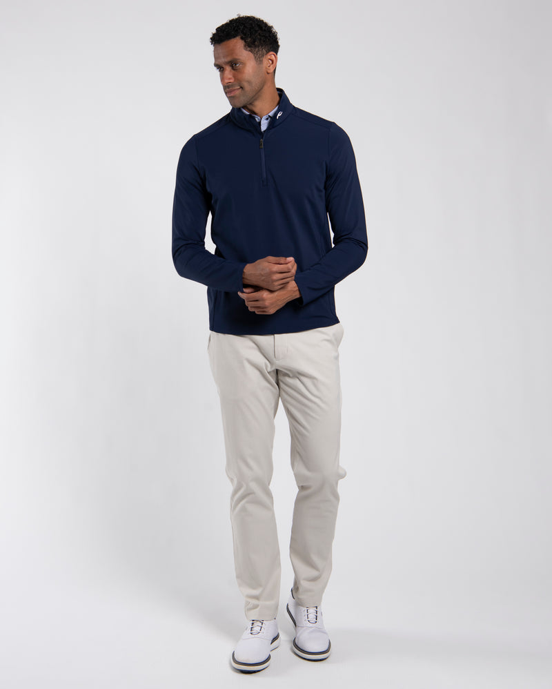 Holden Half Zip Mid Layer Atlanta Blue