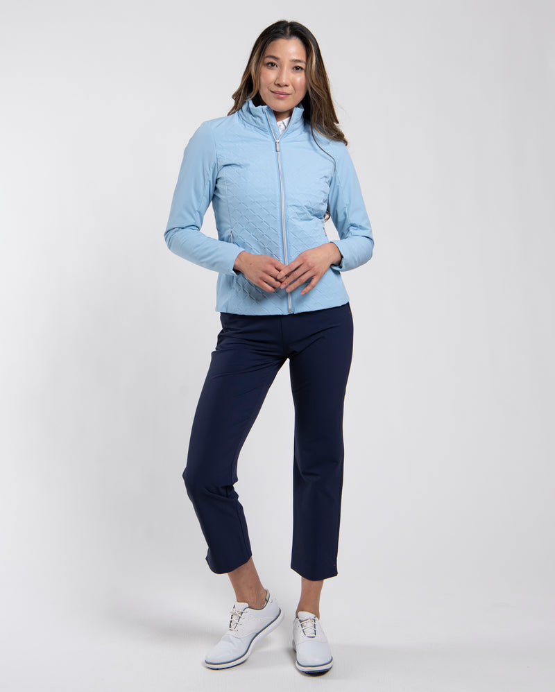 Womens Rounds Hybrid Jacket Vapor Blue