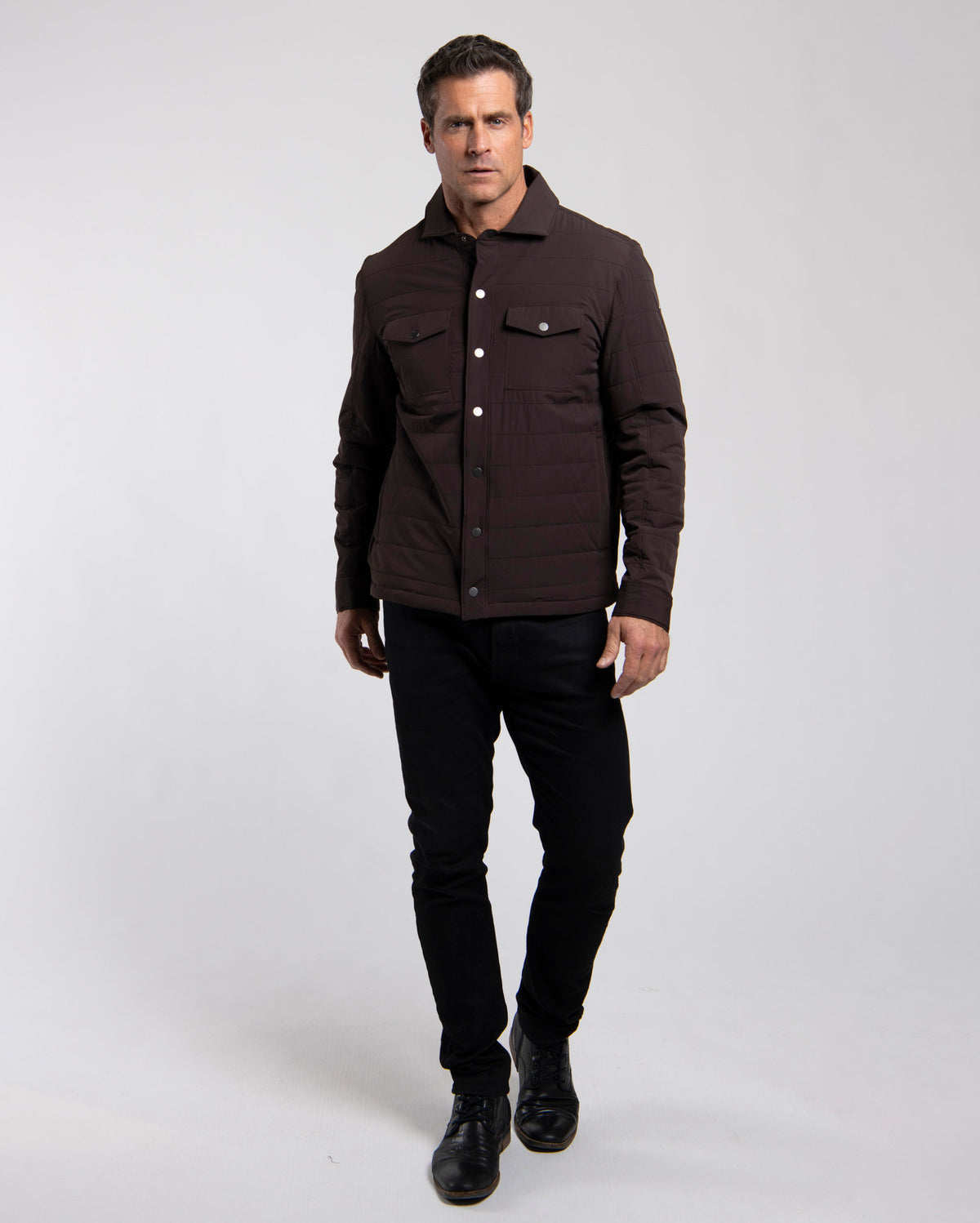 Sierra Shirt Jacket Espresso