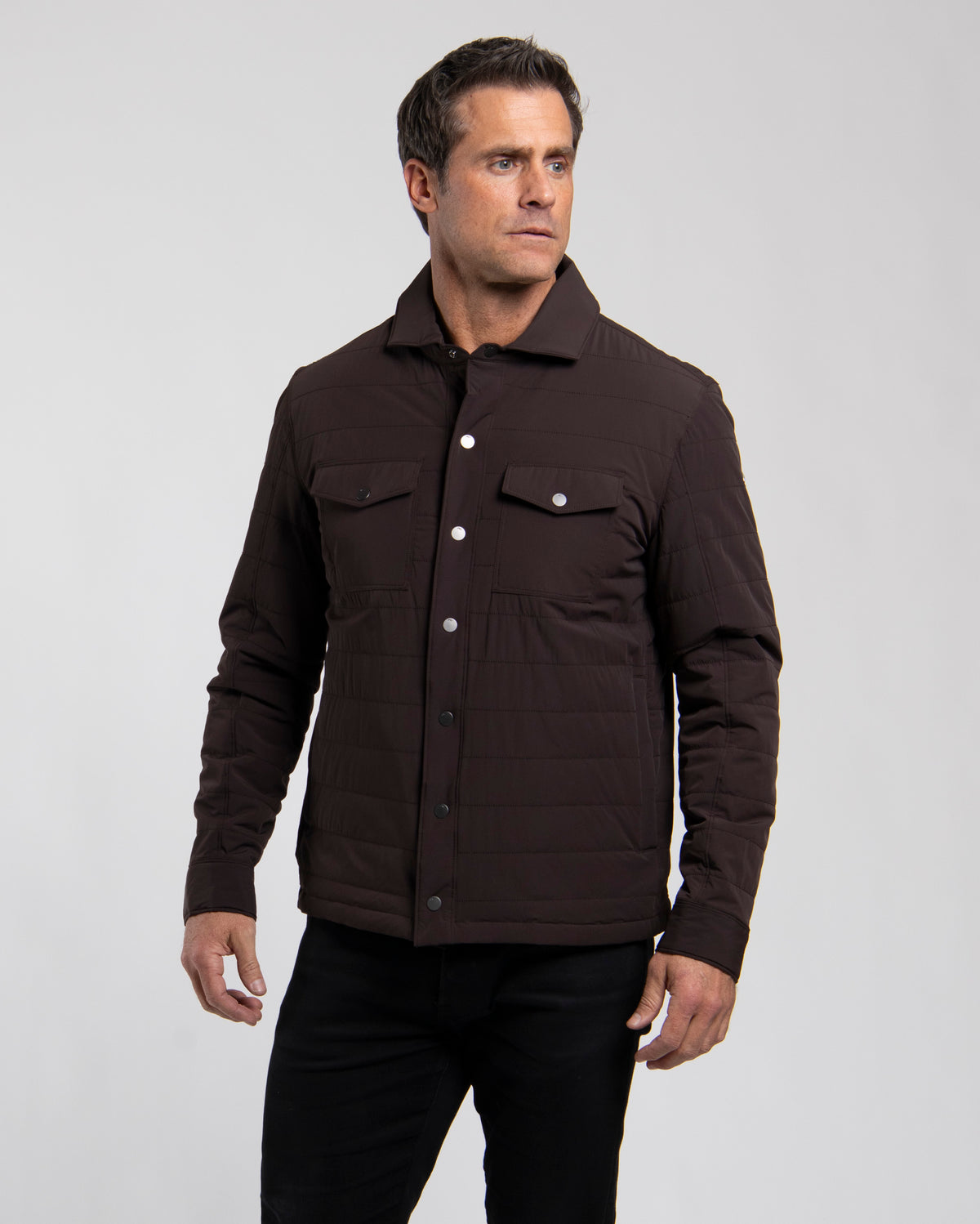 Sierra Shirt Jacket Espresso
