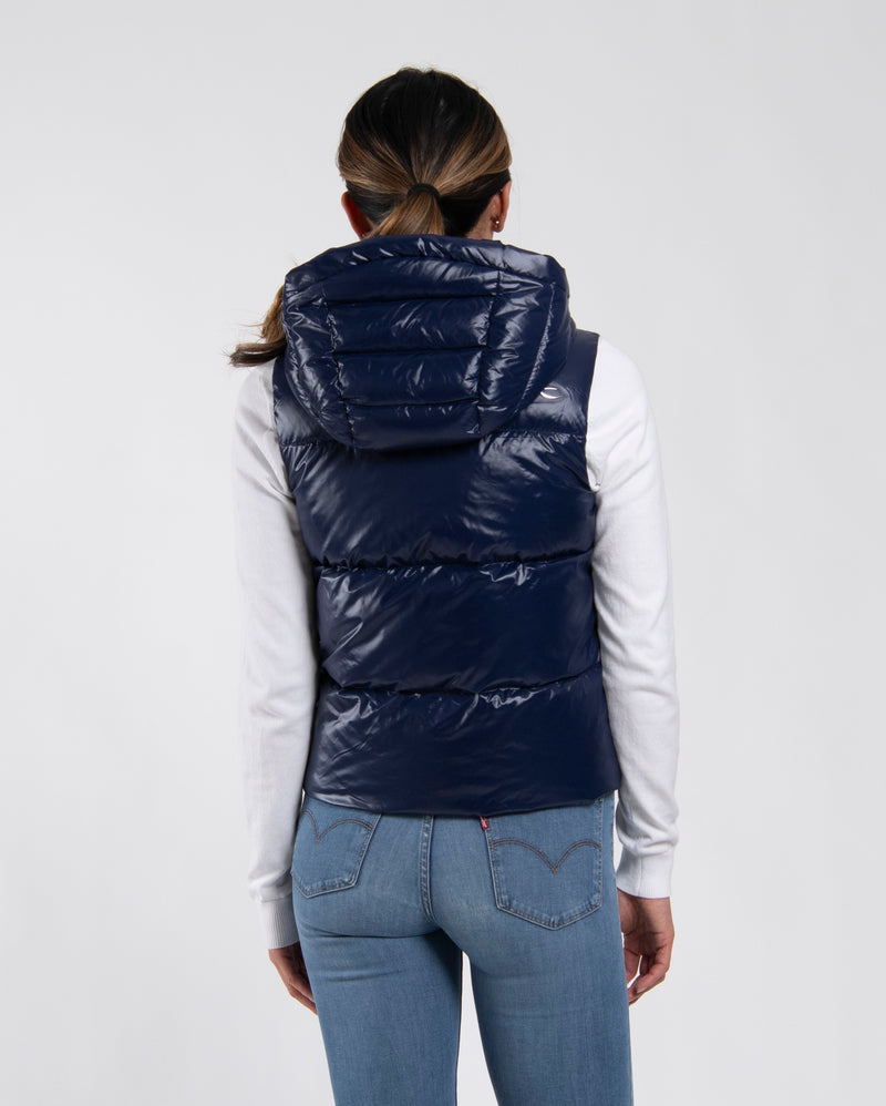 Womens Vivi Shine Vest KJUS Navy