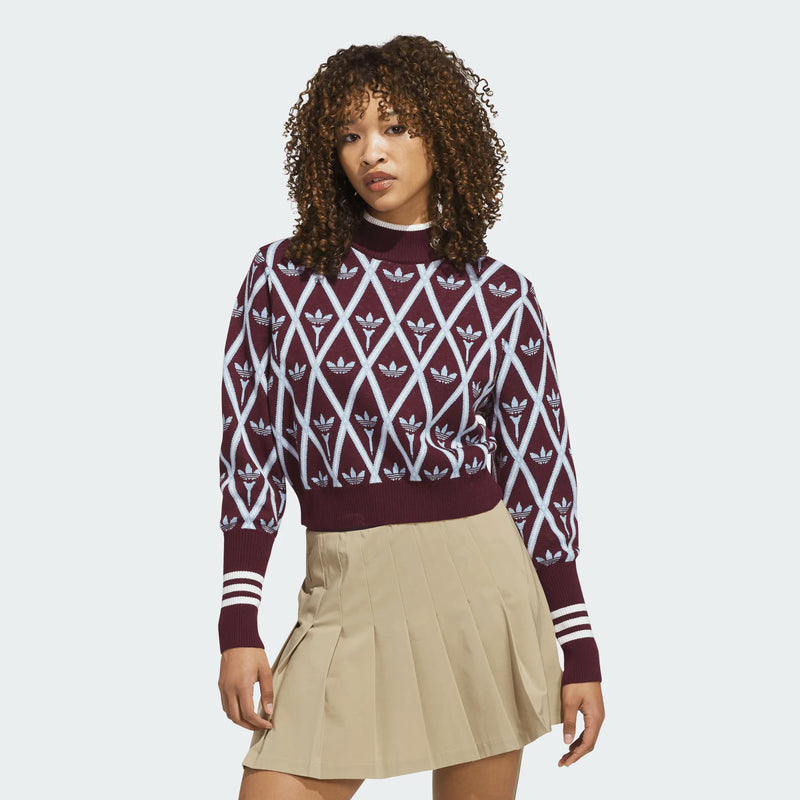 Womens Originals Trefoil Turtleneck