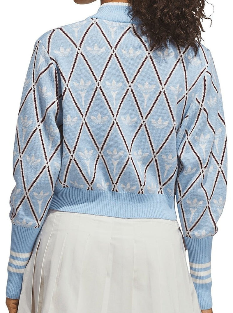 Womens Originals Trefoil Turtleneck Clear Sky