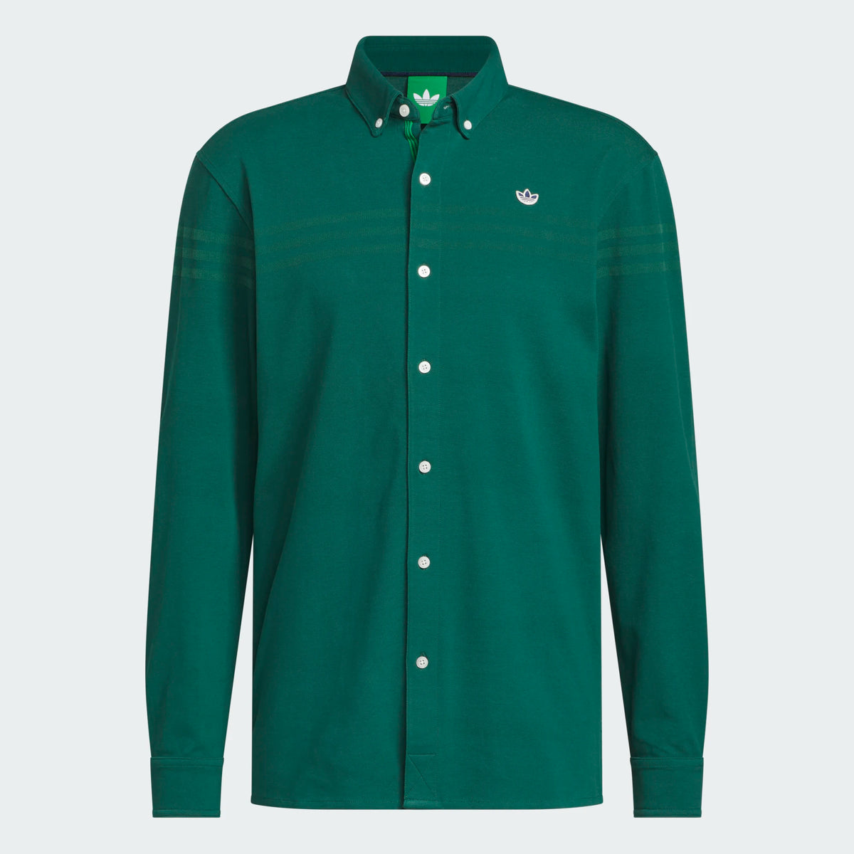 Originals Twistknit Button Up Collegiate Green