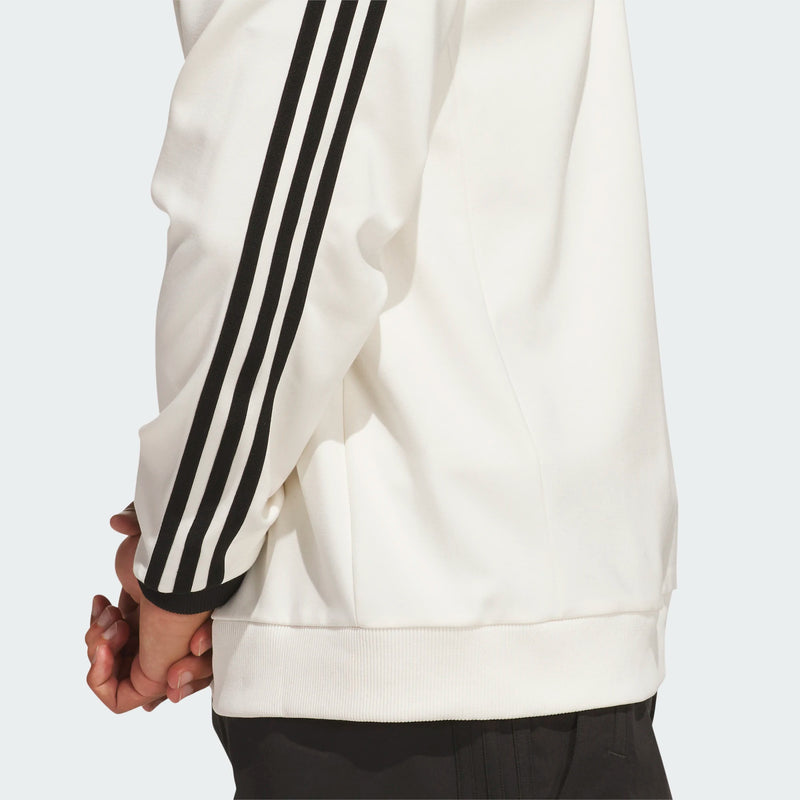 Originals 3-Stripe Quarter Zip Chalk White/Black
