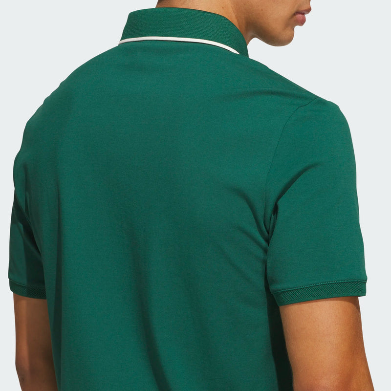 Originals Twistknit Trefoil Polo Collegiate Green