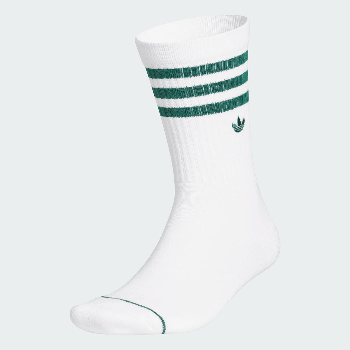 Originals Crew Socks White/Collegiate Green
