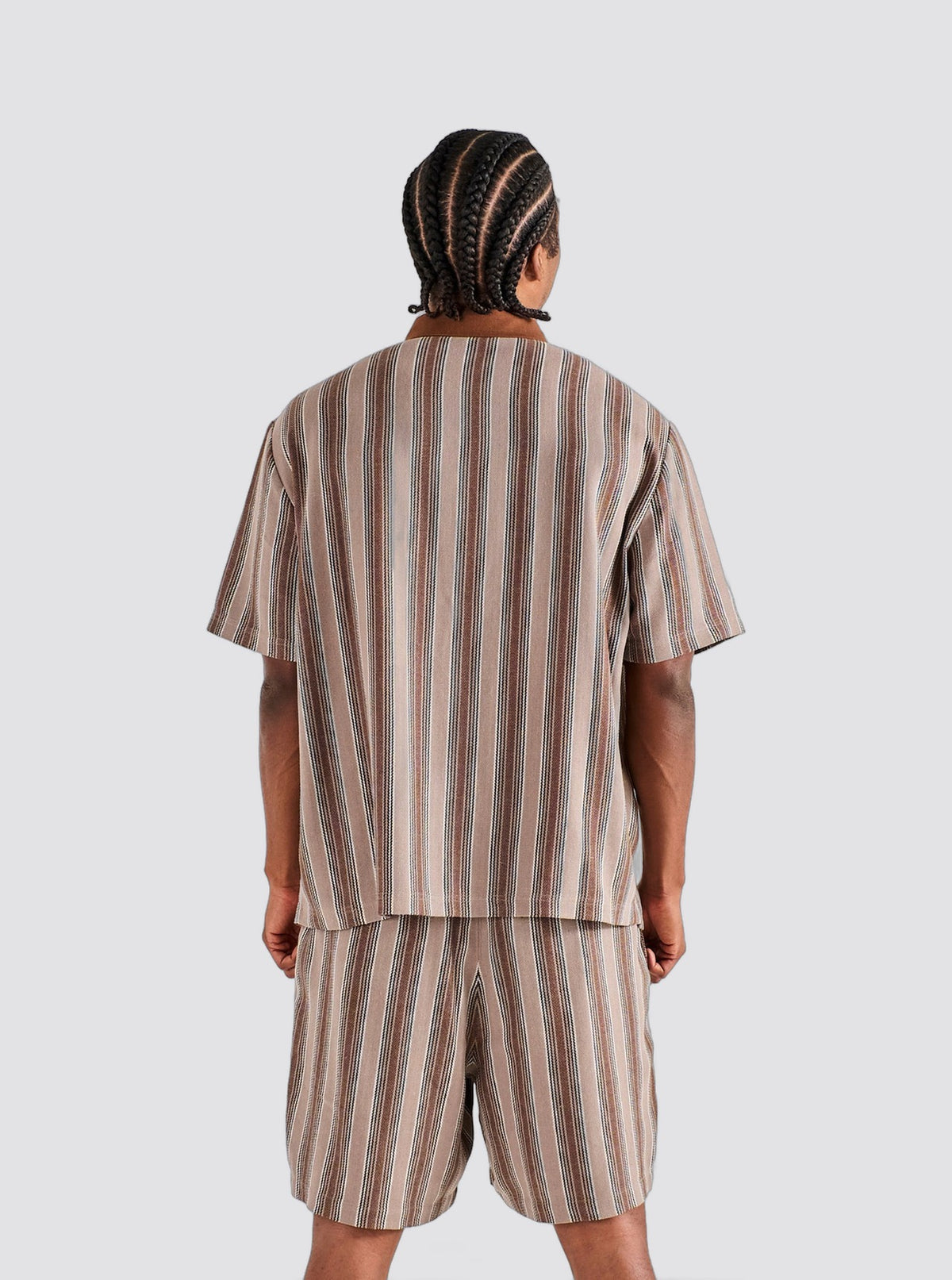 Grateful Dead Stealie Blanket Polo Brown