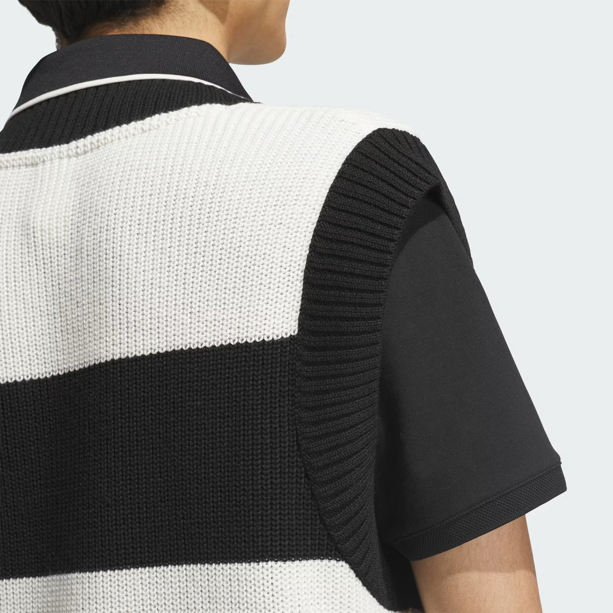 Originals Oversized Vest Black/Chalk White
