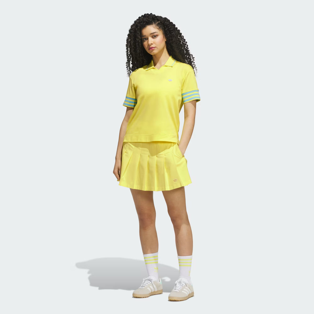 Womens Originals Pleated Skort Pure Lemon