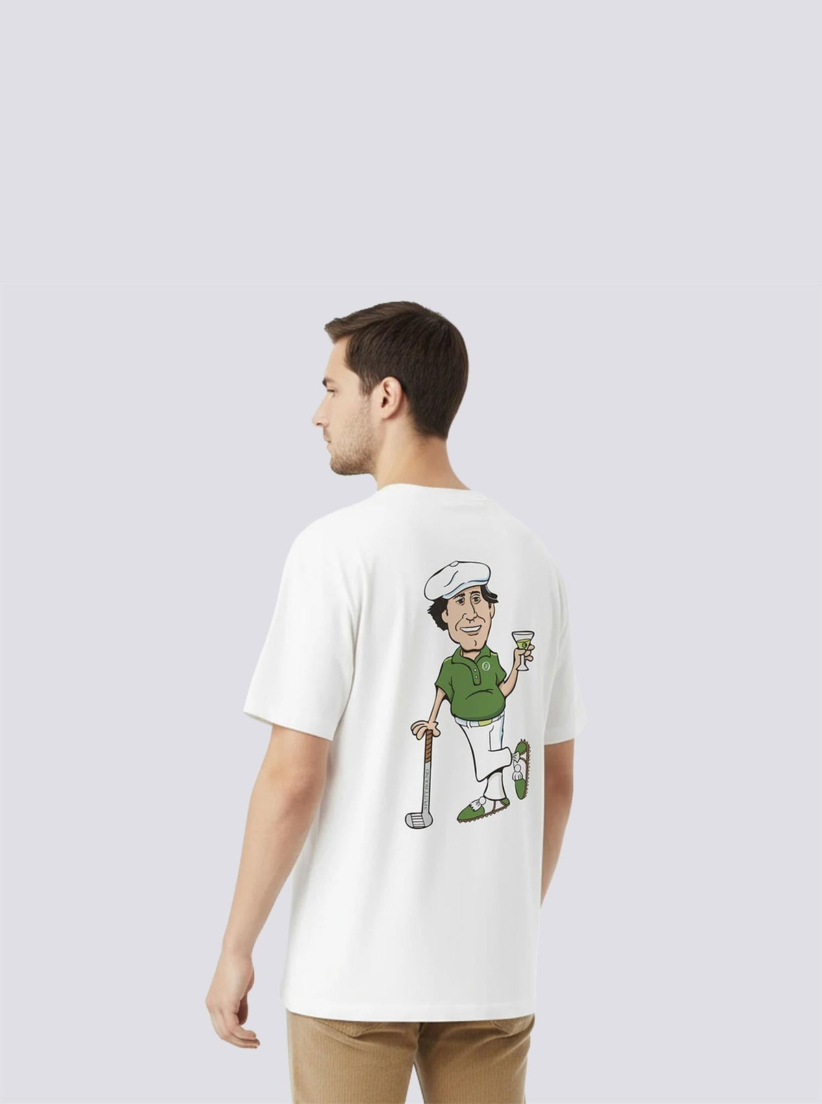 The I'd Tap That Back Graphic T-Shirt White/Green