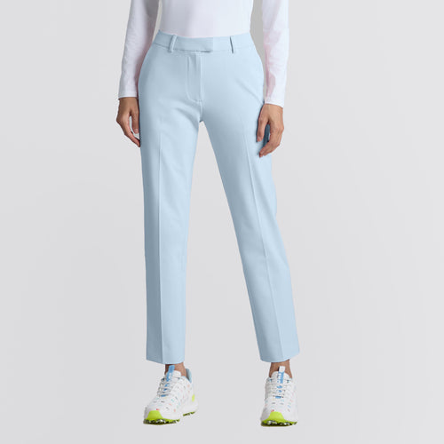 Womens Stretch Performance Twill Straight Leg Pants Pale Baja