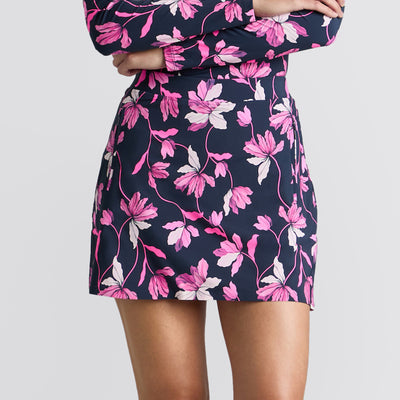 Womens Iris Silky Tech Nylon Skort Twilight