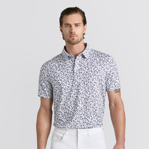 Garden Tech Stretch Jersey Polo Twilight