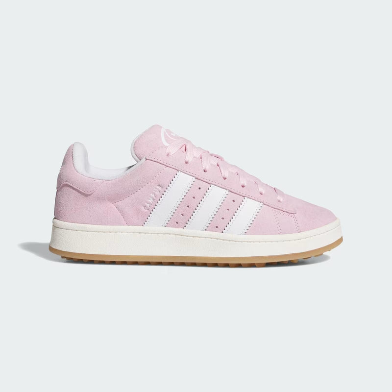 Womens Campus 00s Spikeless Golf Shoes Clear Pink/Footwear White/Off White