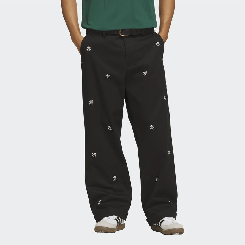 Originals Loose Embroidered Pants Black