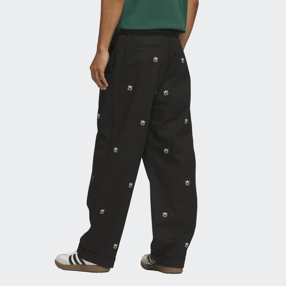 Originals Loose Embroidered Pants Black