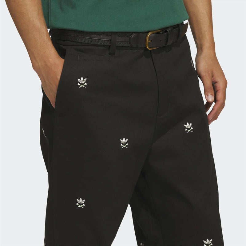 Originals Loose Embroidered Pants Black