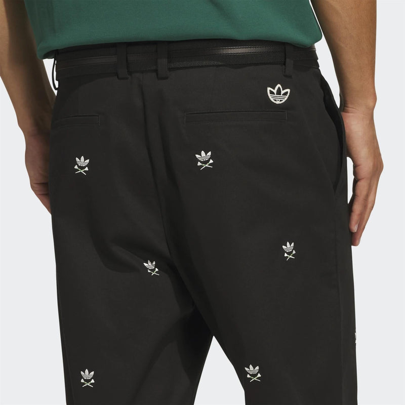 Originals Loose Embroidered Pants Black
