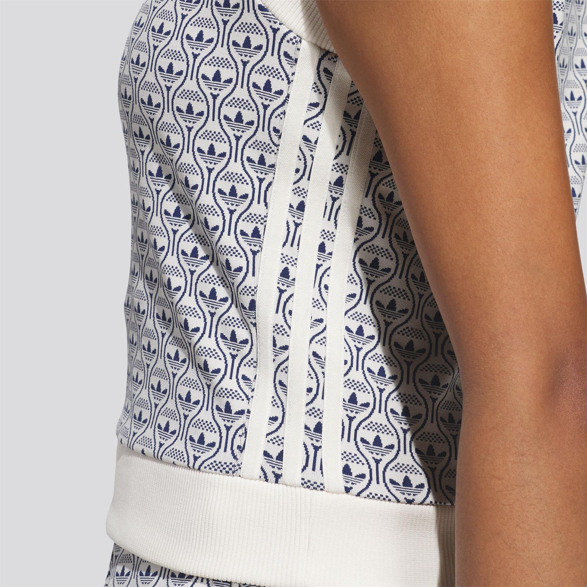 Originals All Over Vest Chalk White/Night Indigo