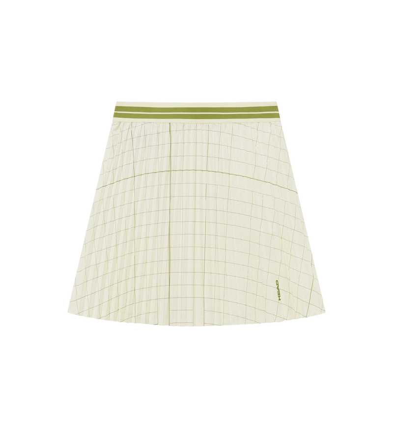 Womens Midi Pleat Skirt