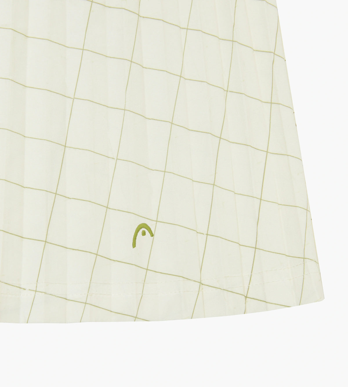 Womens Midi Pleat Skirt Score Card Print