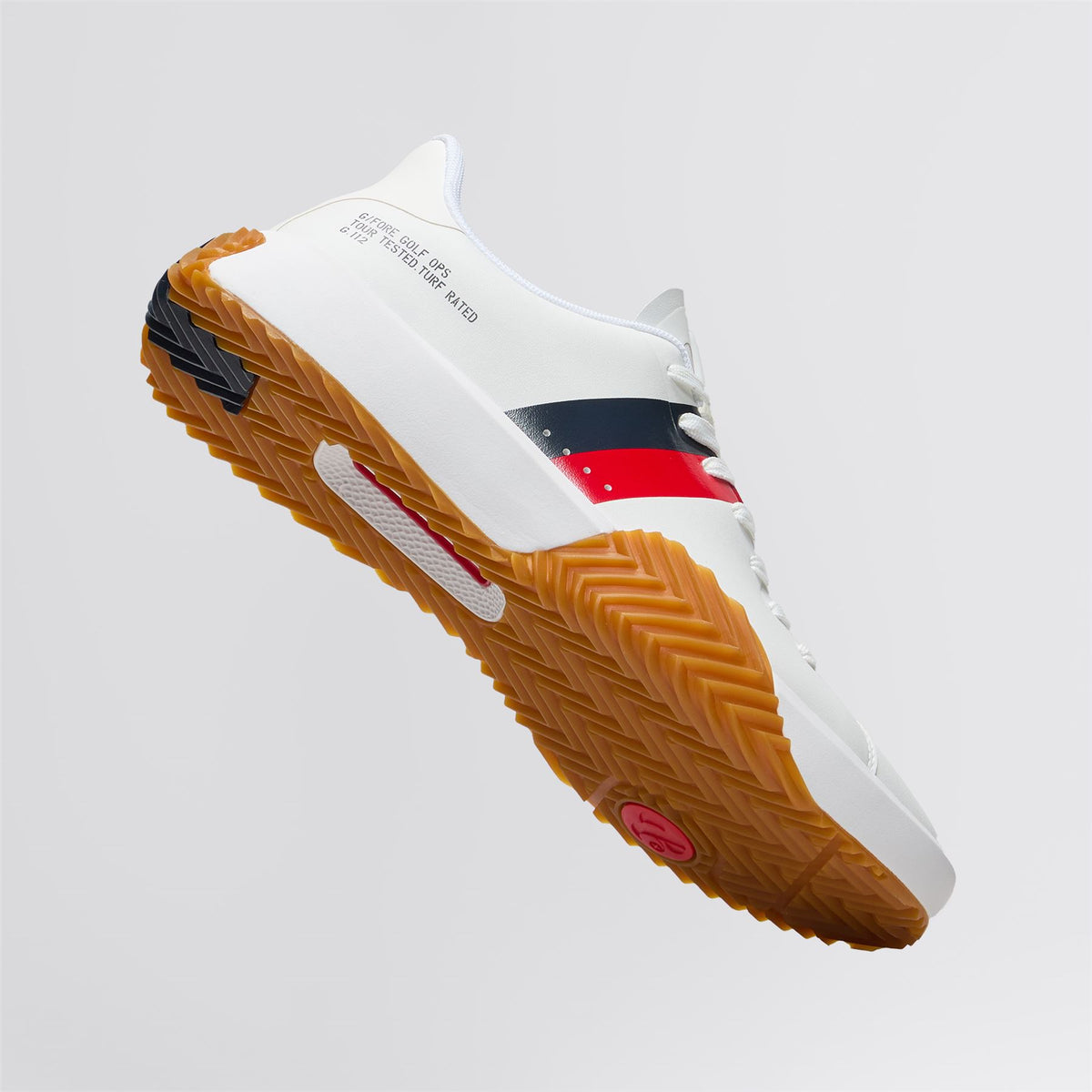 G.112 Stripe Golf Shoes Snow/Multi