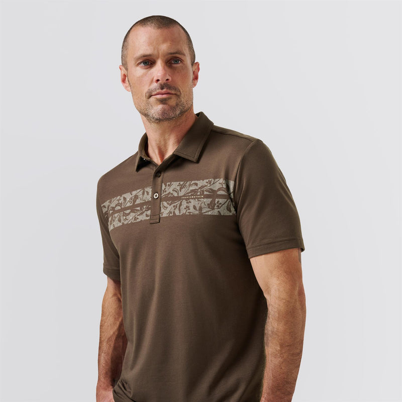 Orchard Walk Polo Chocolate