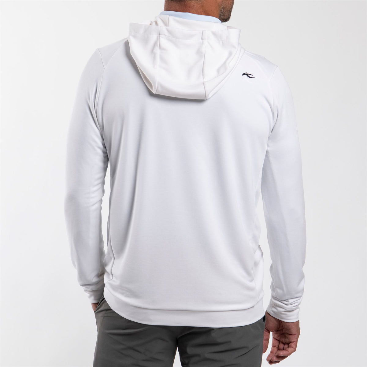 Kallen Hooded Mid Layer White