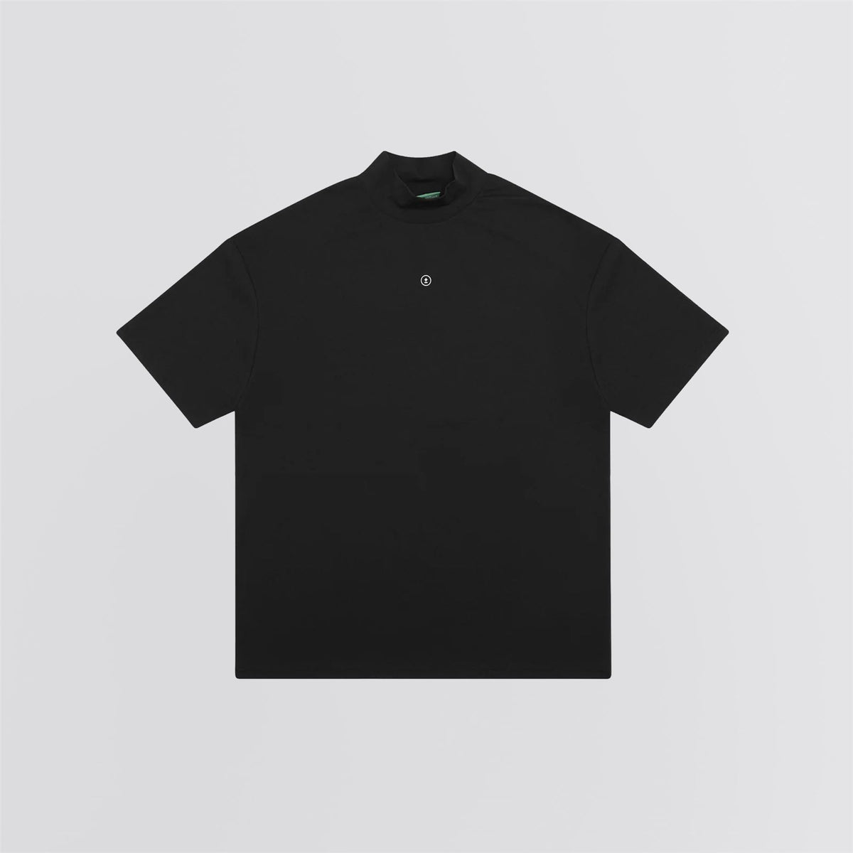 Chaperone Mock-Neck Polo Black
