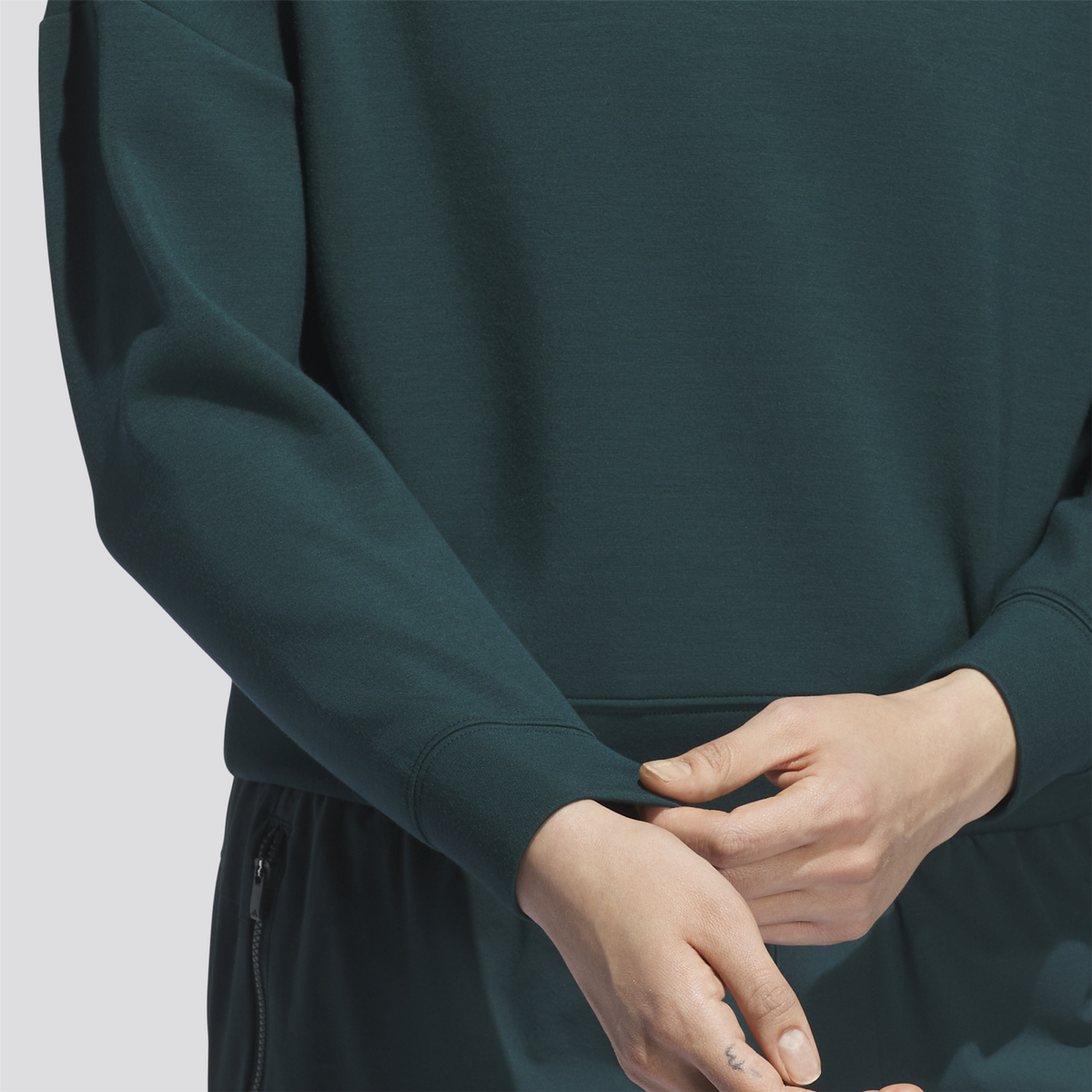 Womens Beyond The Course Spacer Mock Layer Sweater Aurora Ivy