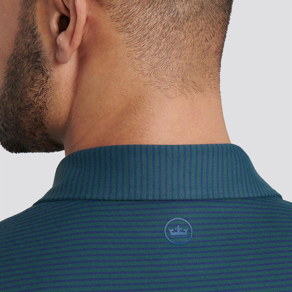 Lyons Performance Jersey LS Polo Nordic Pine