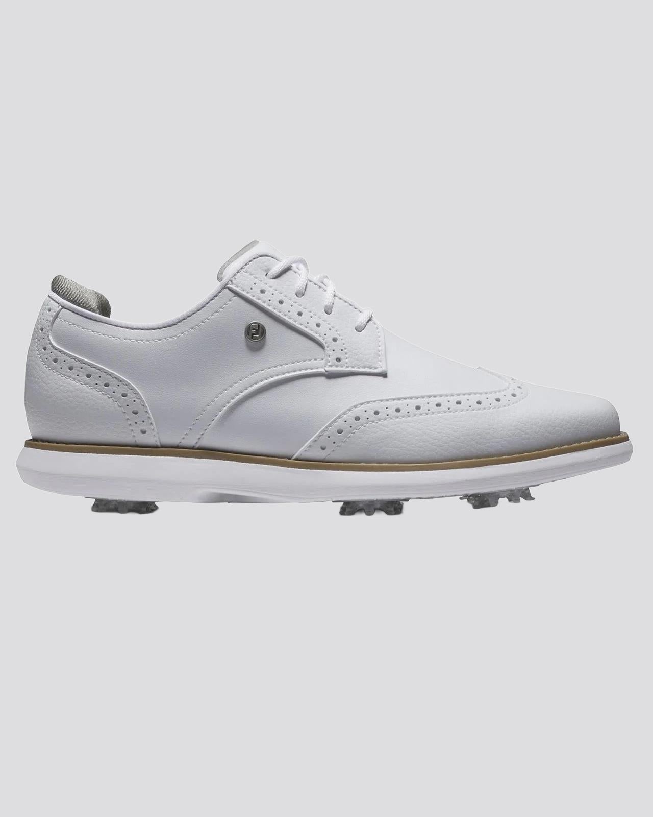 Womens Traditions Cleated Golf Shoes White