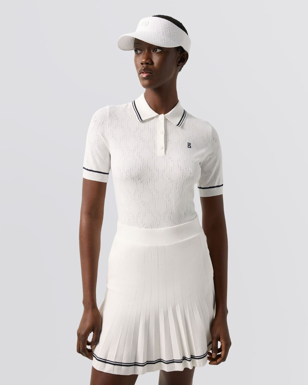 Womens Mandy Polo Off White
