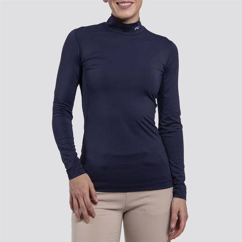 Womens Base Layer Turtleneck Atlanta Blue