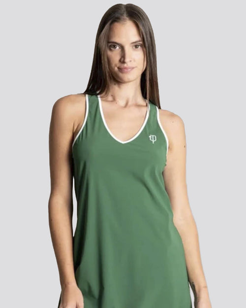 Womens Marina Dress Pritchard Green