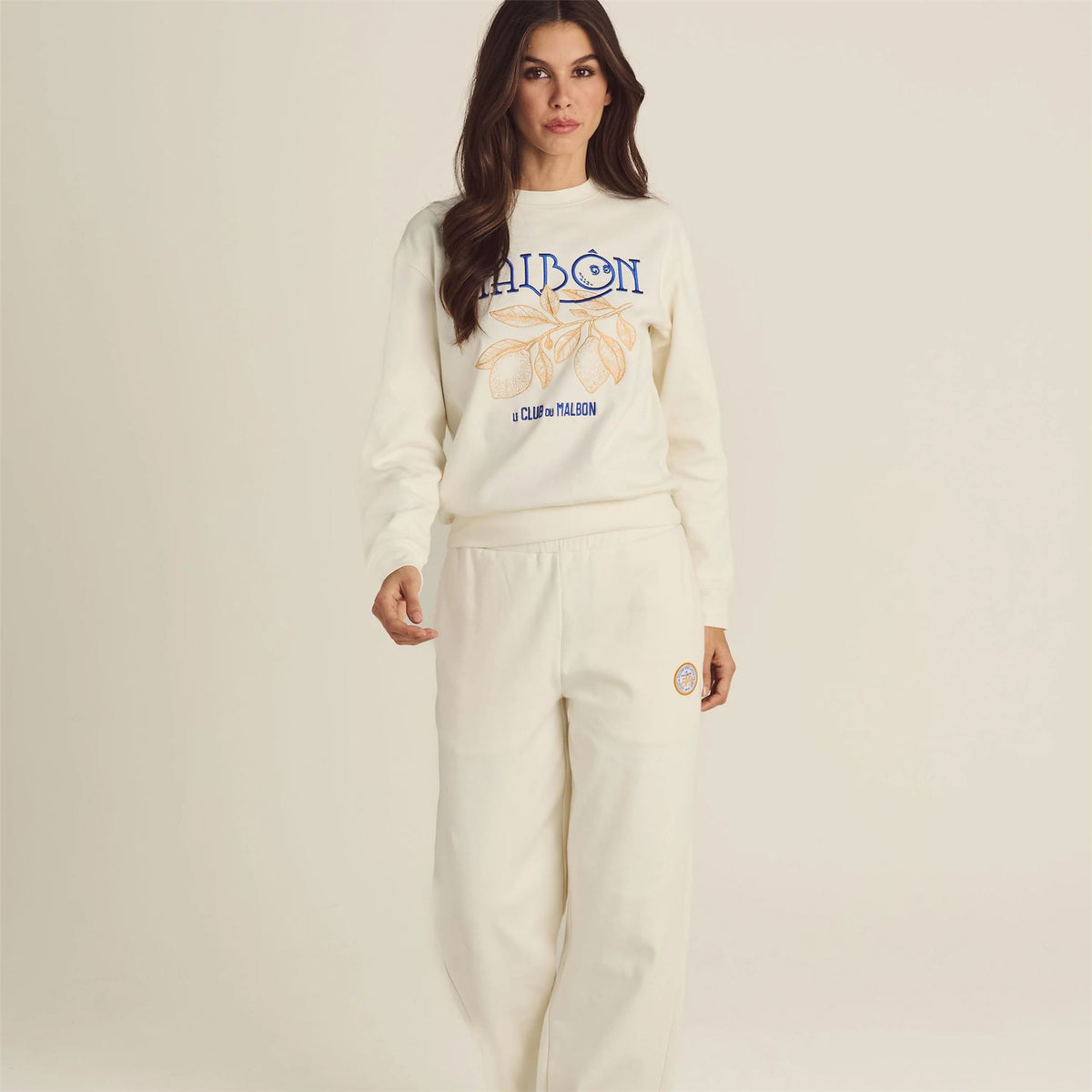 Womens Adeline Sweatpants Ivory