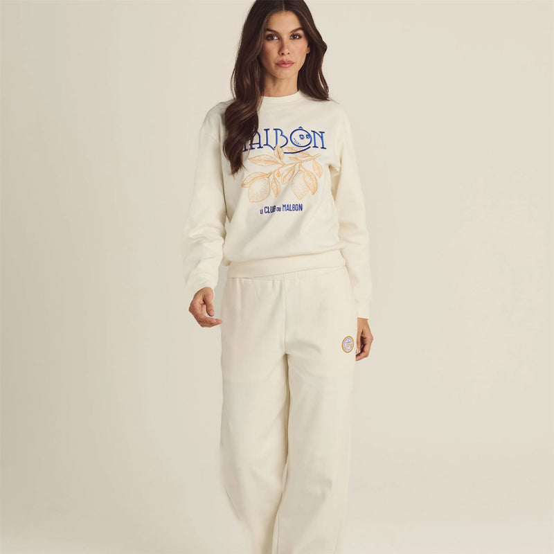 Womens Adeline Sweatpants Ivory