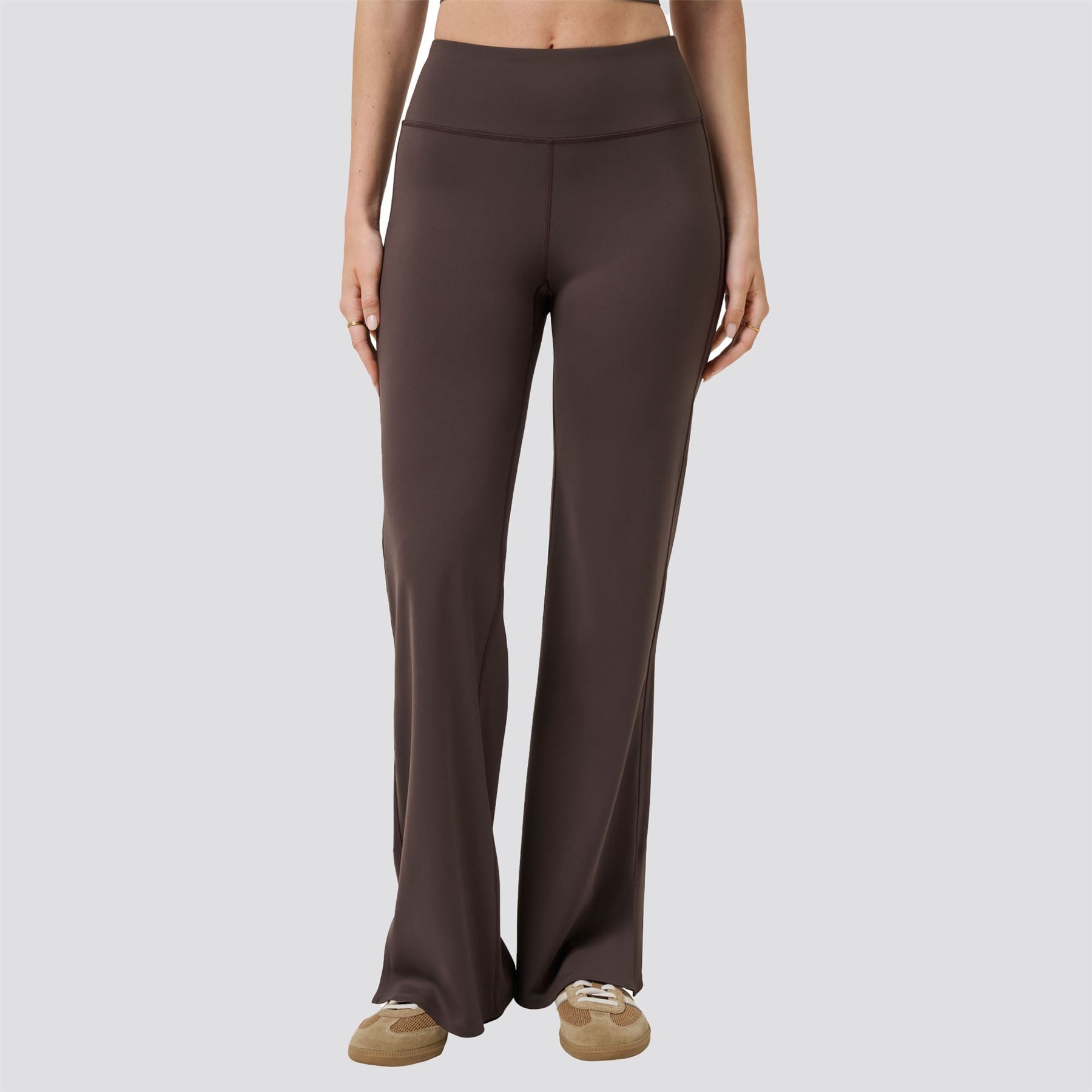 Womens Moveknit Bonded Pants Coffee Grounds