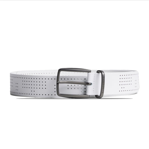 Vent Leather Grain Belt White - SS25