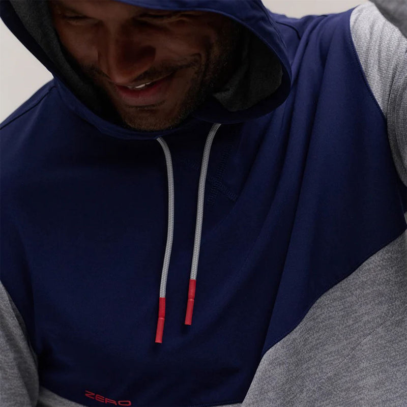 Tyson Hoodie Grey Heather/Navy