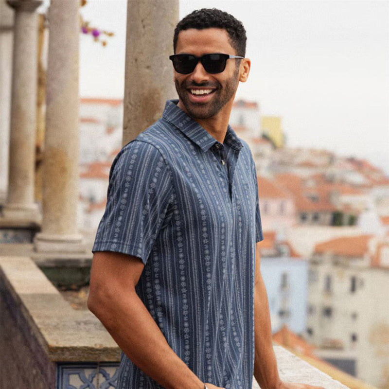 Local Treasure Polo Mood Indigo/Vintage Indigo